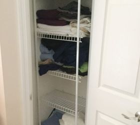 organize your linen closet in less than an hour