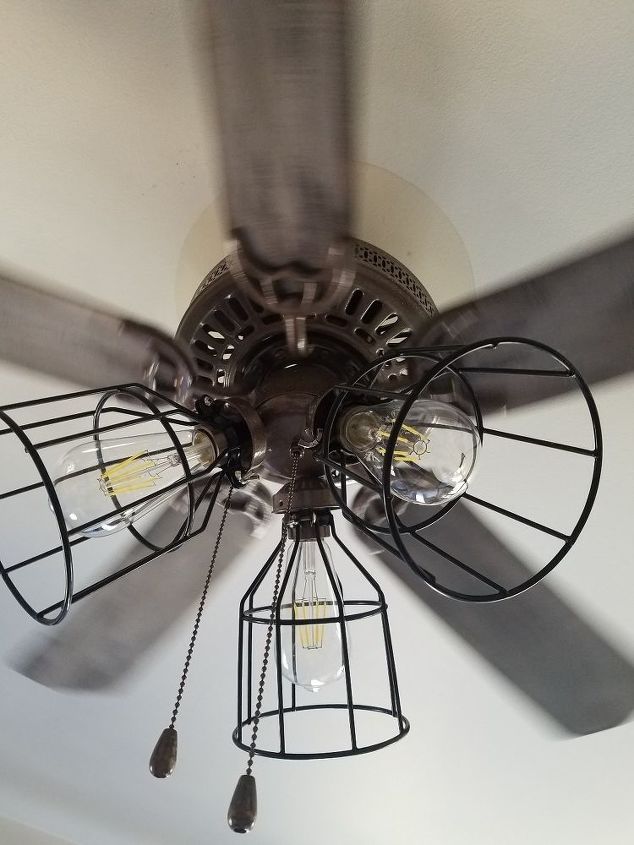 painted ceiling fan