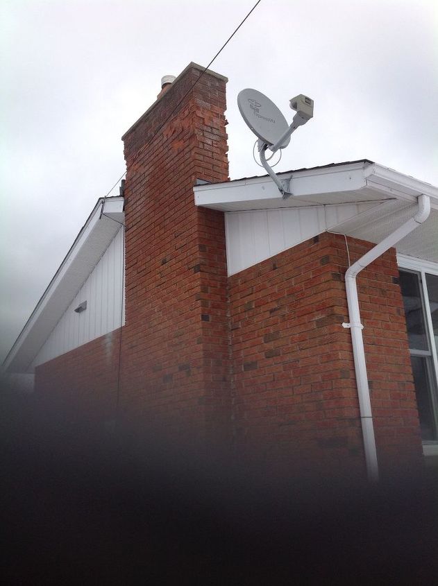 q how to repair top part of chimney