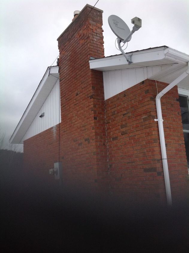 q how to repair top part of chimney
