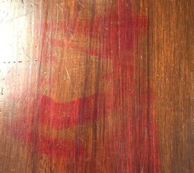 q remove stain from wood