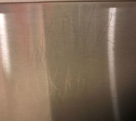 Someone scratched my stainless steel stove. Can I fix it? Hometalk