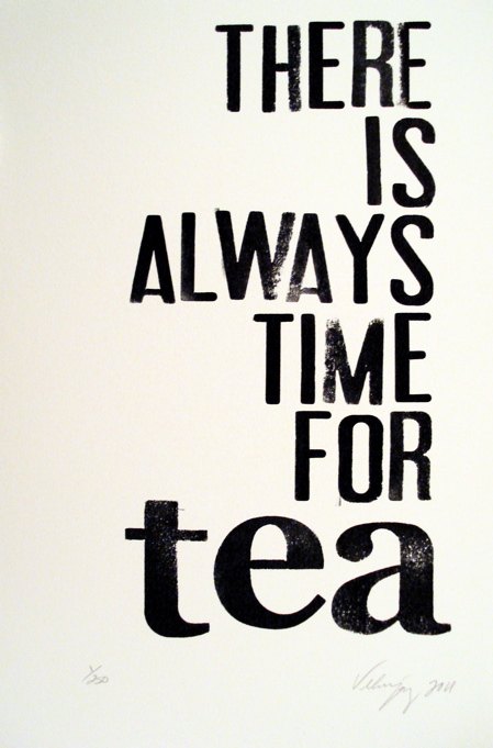 tea siempre hay tiempo para