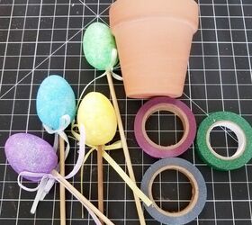 easter egg pots kids craft