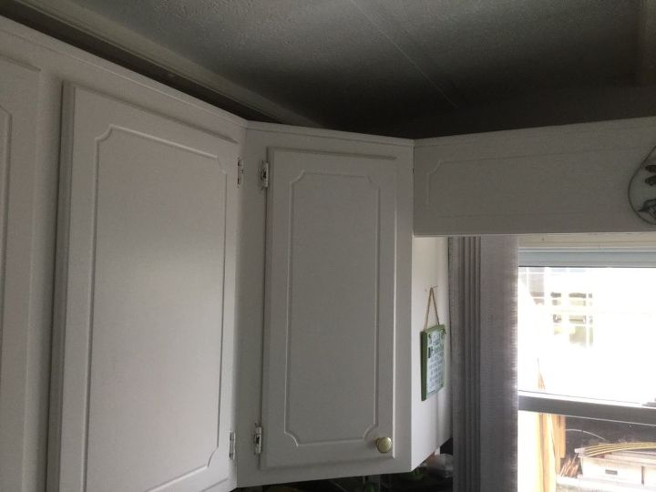 is it difficult to put crown molding on top of my cupboards