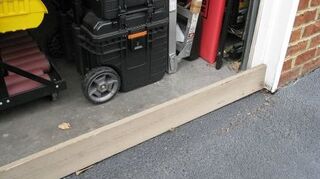 What Do I Use To Fill In Gap Between My Driveway Garage Floor Hometalk