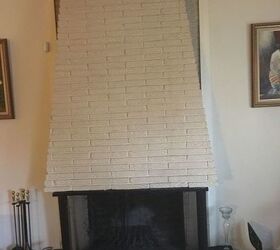 fireplace and harp makeover any ideas