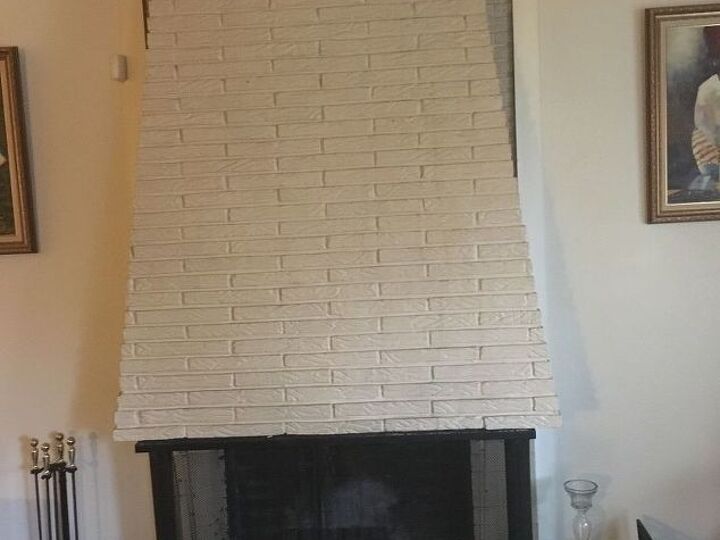 q fireplace and harp makeover any ideas