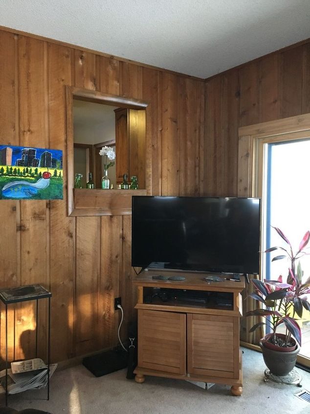q help w rough cut cedar paneling
