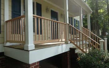 DIY Front Porch Railing Replacement Project