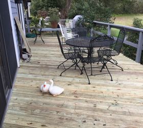 how long should we wait before applying waterseal to new deck