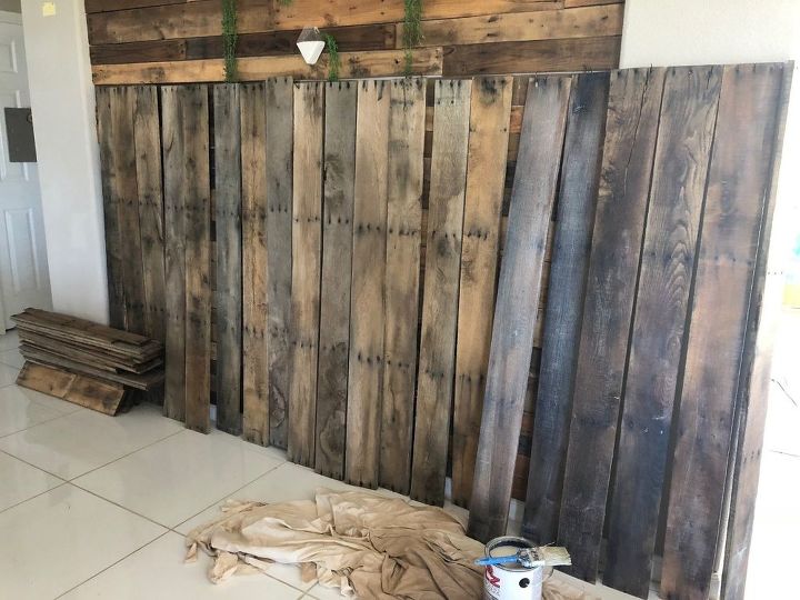 diy accent pallet bathroom