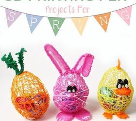 3D Printing Pen Candy Filled Easter Eggs
