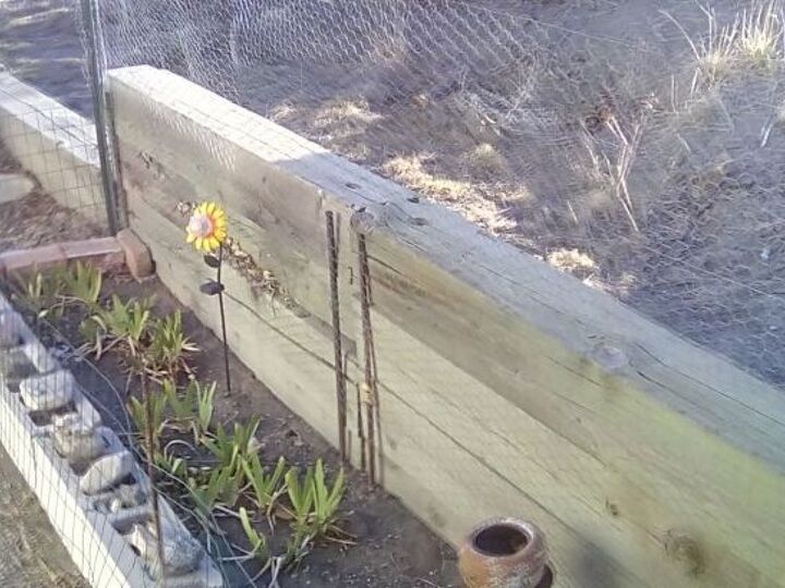 q help i need a heavy duty retaining wall this one was a fast fix