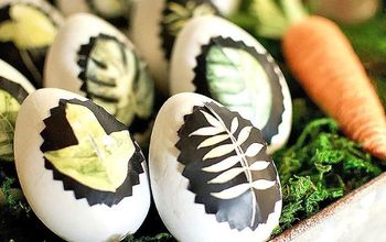 Easy Botanical Easter Eggs