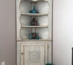corner cabinet goes country