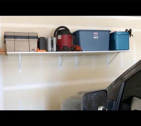 building a large heavy duty garage shelf