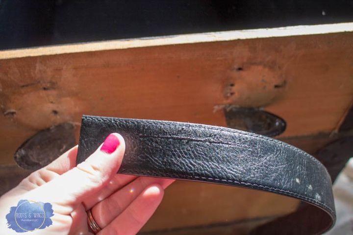 steamer trunk handle repair