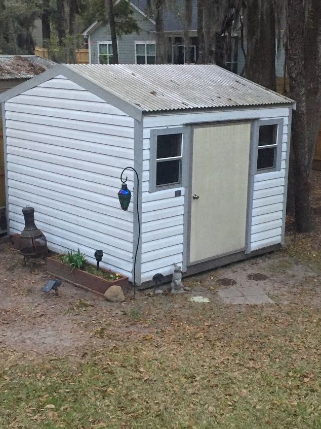 q whats the best paint process to paint a metal shed