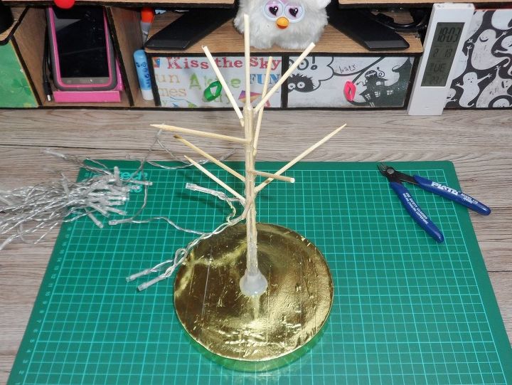 build your own fairy light tree