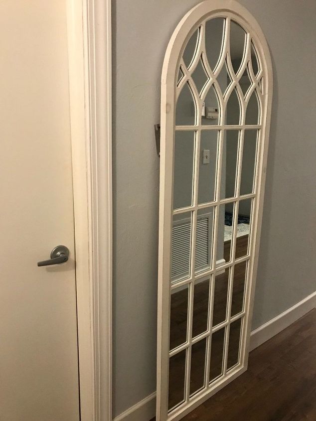 cathedral mirror barn door joanna gaines inpired