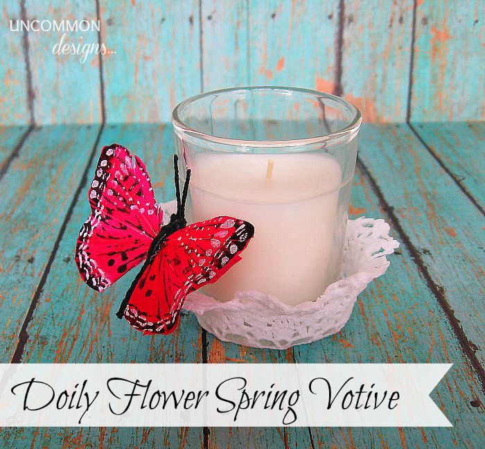 s check out these 15 beautiful flower ideas for spring, Adorable Spring Flower Votive