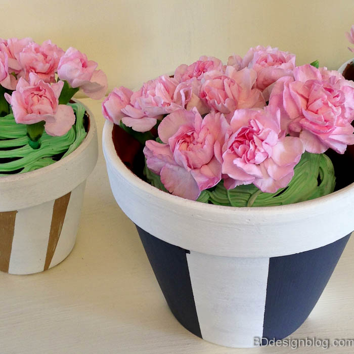 confira essas 15 lindas ideias de flores para a primavera, Vasos de terracota de primavera DIY