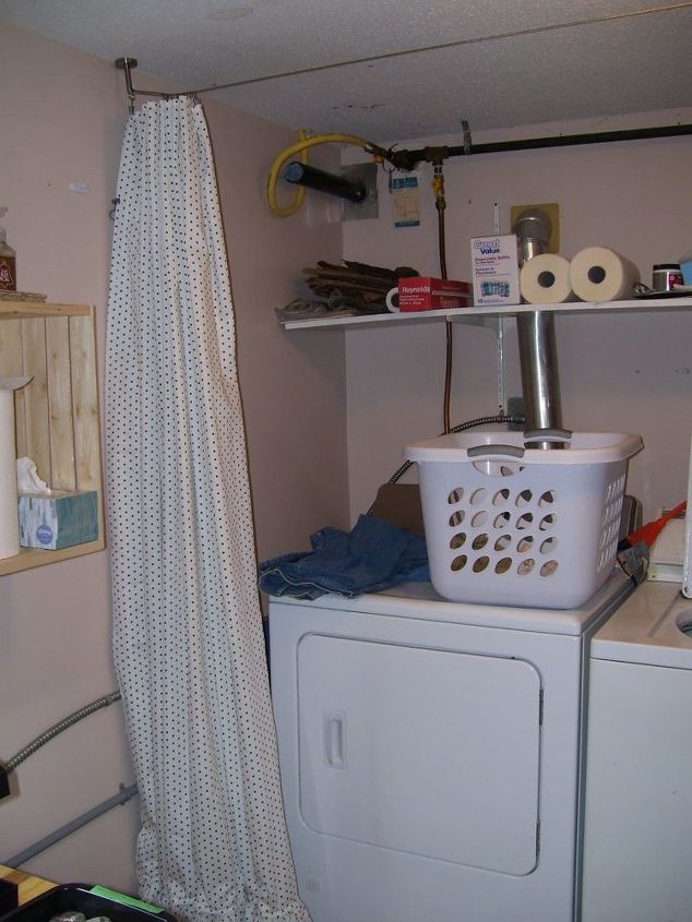 hide that ugly laundry area
