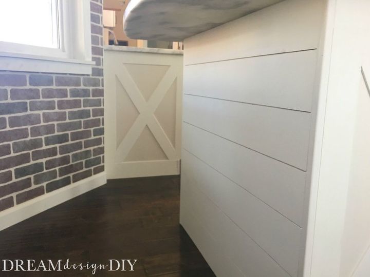 how to add shiplap to a kitchen island 15 to add character