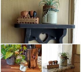 diy rustic planter for an air plant