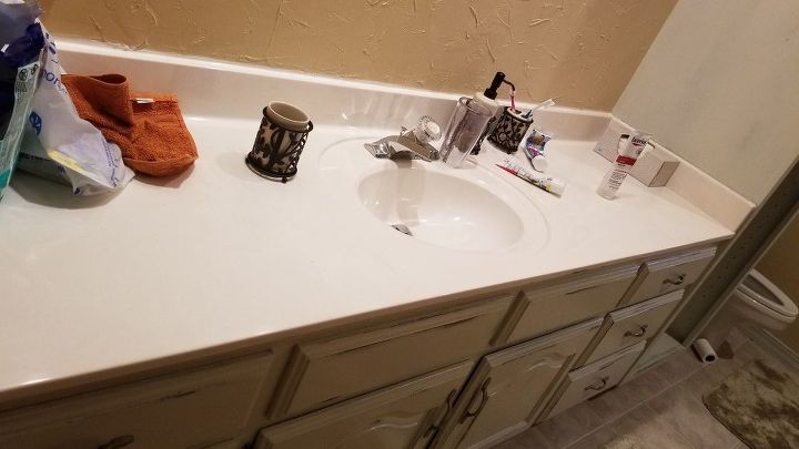 q what to do w a 1 piece counter sink w o replacing