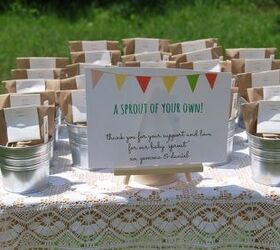 how to make plant seed party favors