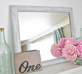 How to Make an Old Mirror Farmhouse Chic