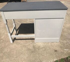 dropped of desk
