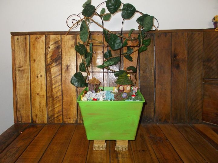 diy popular spring chair planter idea barata fcil y multiusos
