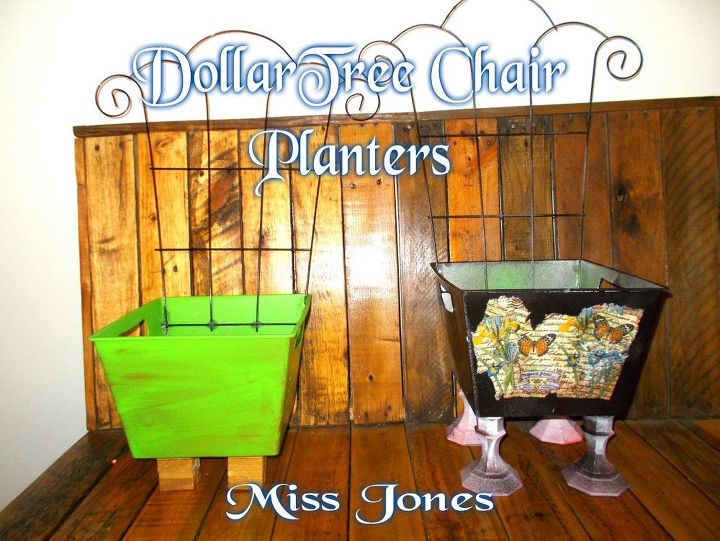 diy popular spring chair planter idea barata fcil y multiusos