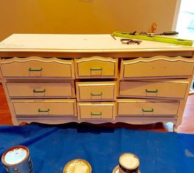 craft storage repurposed dresser