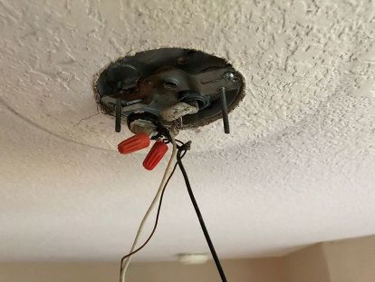 Install Led Ceiling Light Help Hometalk - How To Install And Wire A Ceiling Light