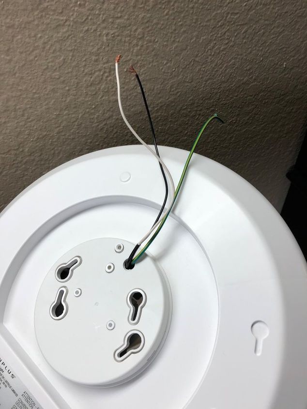 Install Led Ceiling Light Help Hometalk