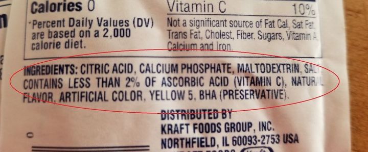 dye your easter eggs and then spring clean the house, Citric Acid