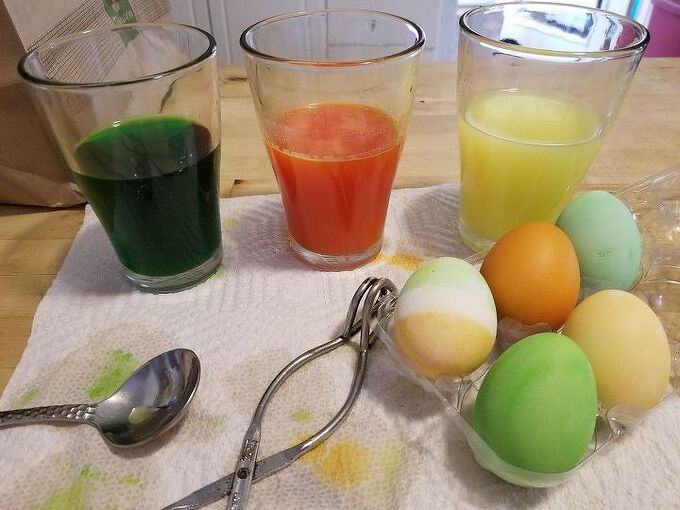 How To Dye Your Easter Eggs Then Spring Clean The House Diy Hometalk