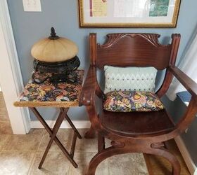 old chair new home