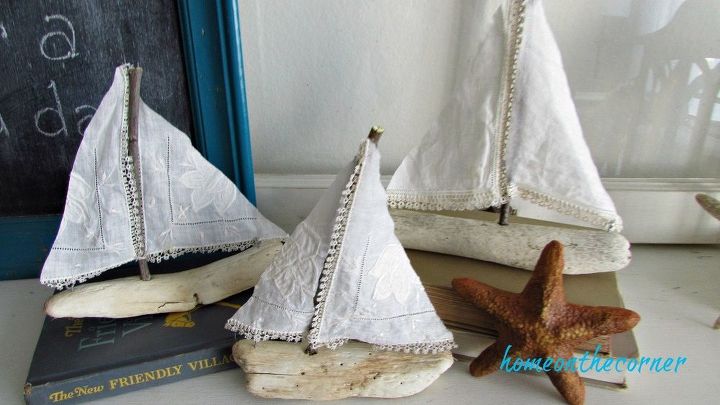 veleiro de madeira com lenos vintage