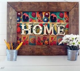 s 25 small decor ideas that will add some spring to your home, Flower Seed Packets Sign