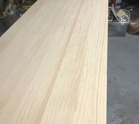 simple dining table top no screwing, All sections joined