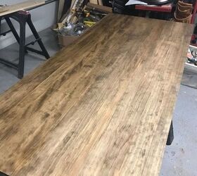 simple dining table top no screwing