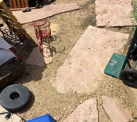 q what would be the best way to fix my flagstone mess economically