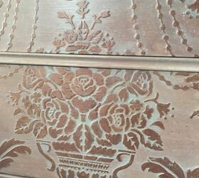 raised stencil chest of drawers