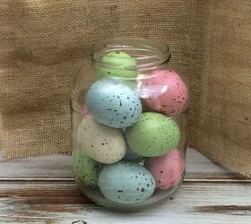 how to make an easter egg jar