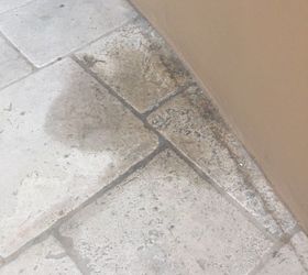 how do i remove wax from travertine grout